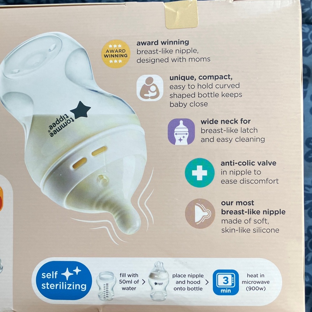 Tommee Tippee Fiesta Colorful Bottles Set - Picture 6 of 7